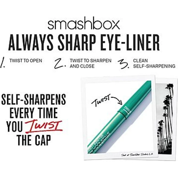 Smashbox Immer Sharp Waterproof Kohl Liner, Violetta, 0,01 oz (0,28 g) – Bild 2