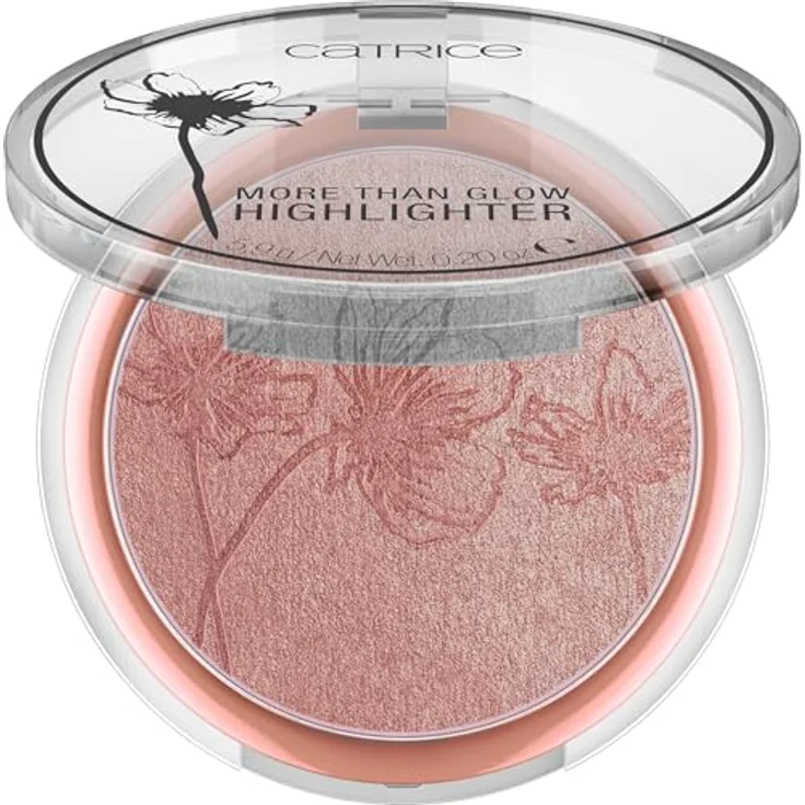 Catrice More Than Glow Highlighter, Nr. 040, Pink, glänzend, intensiv, strahlend, schimmernd, vegan, ölfrei, ohne Parfüm, ohne Alkohol, 1er Pack (5.9g) – Bild 1