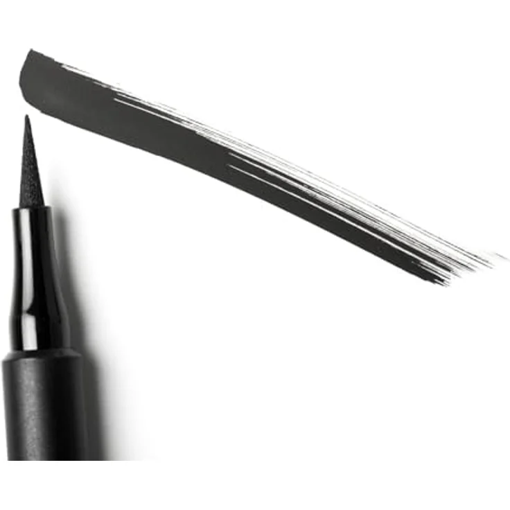3INA The 24H Pen Eyeliner, lang anhaltender Eyeliner, wasserfest, ultra-dünner Applikator, Farbton 900 Black, 1,2 ml – Bild 6
