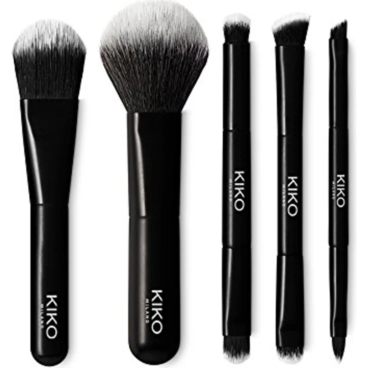 KIKO Milano Travel Brush Set | Reise-Pochette Mit 5 Professionellen Pinseln – Bild 2