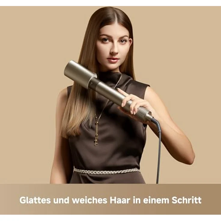 DREAME AirStyle Shine 5-in-1-Haarstyler und Hochgeschwindigkeits-Föhn, schnelltrocknend, mit Coanda-Effekt, Frizz-Kontrolle und Kaltluftfunktion – Bild 5