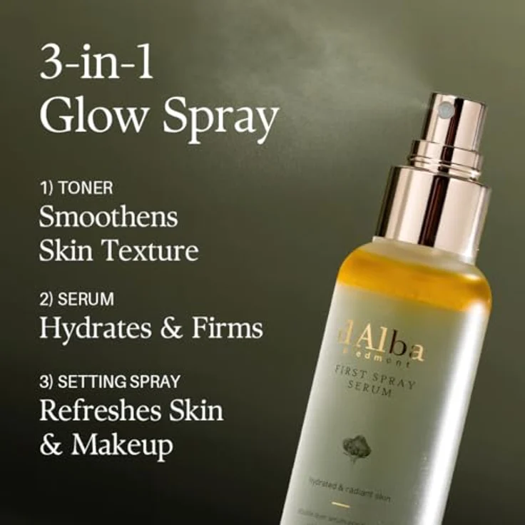 d'Alba White Truffle First Spray Serum, Gesichtsserum mit feuchtigkeitsspendendem Trüffelextrakt, 50 ml – Bild 5