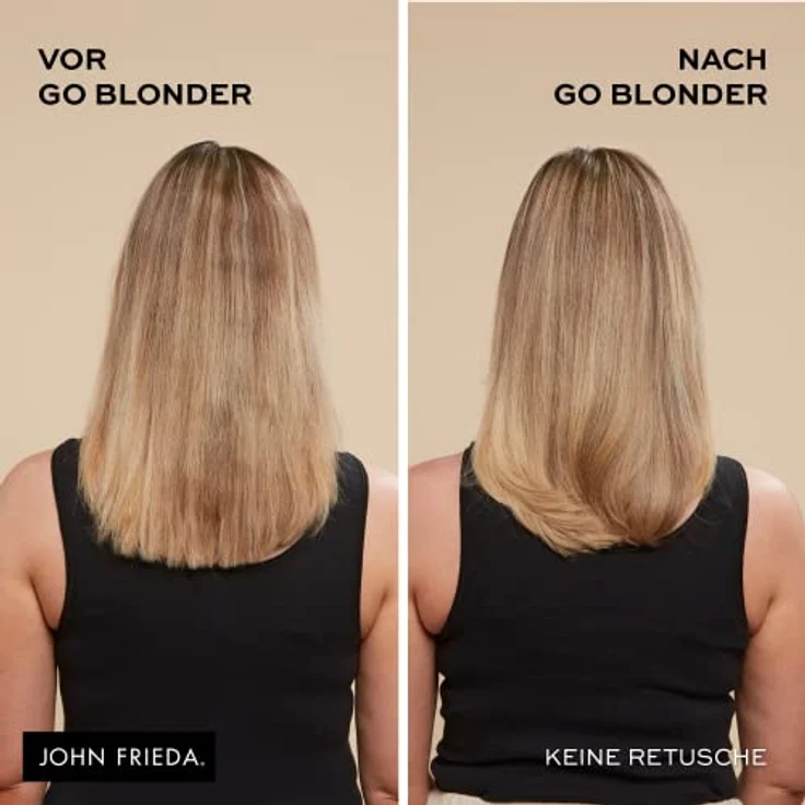 John Frieda Go Blonder Conditioner - Vorteilsgröße: 500 ml - Aufhellend - Haartyp: blond, blondiert - Kabinettgröße – Bild 3