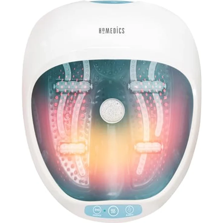HoMedics FS-250-EU Spa Deluxe Fußsprudelbad mit Heizung – Bild 2
