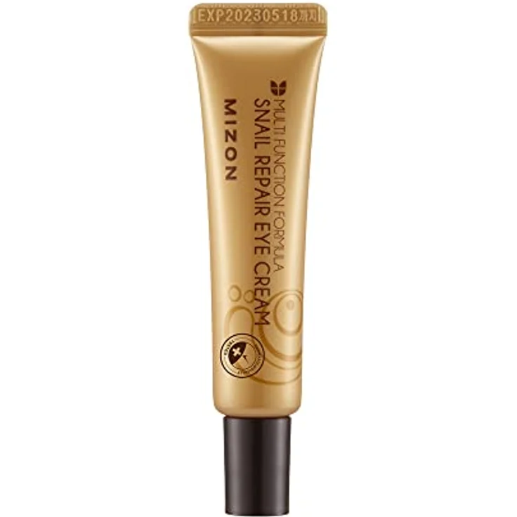 MIZON SNAIL REPAIR EYE CREAM, Augenpflege mit 80% Schneckenschleim, Faltenbehandlung und Tonkorrektur, 15ml – Bild 2