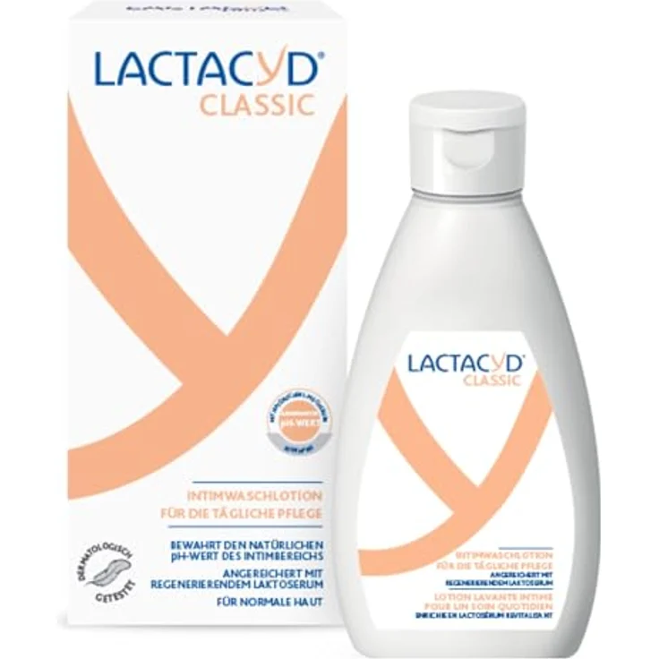 LACTACYD Intimwaschlotion 200 ml, sanfte Waschlotion für die tägliche Intimreinigung – Bild 1