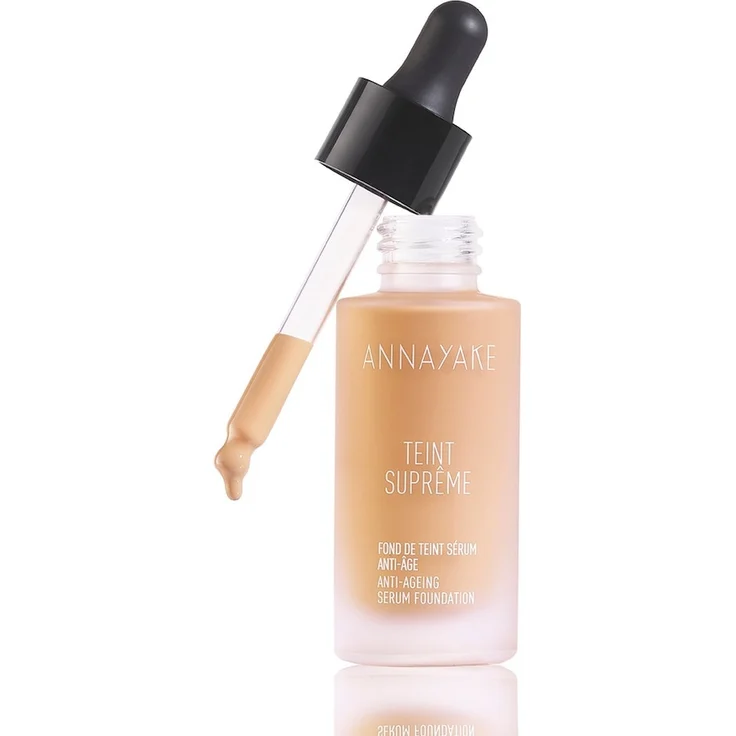 Annayake Teint Suprême Anti-Age Serum Foundation, 30 ml - federleichte Formel, feuchtigkeitsspendend mit Anti-Aging-Effekten