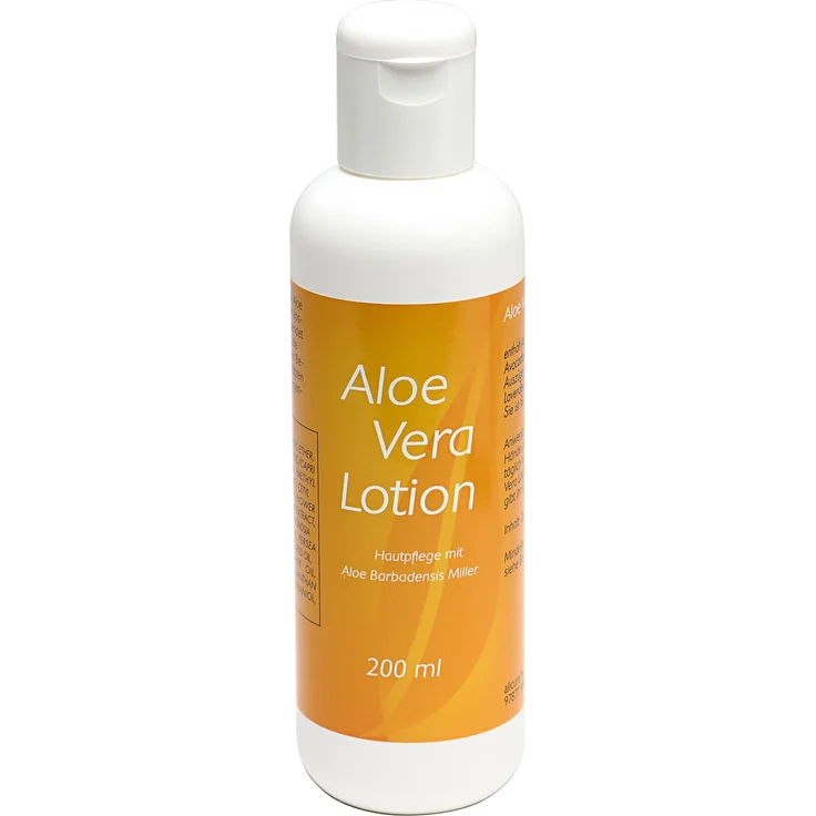 allcura Aloe Vera Lotion 200 ml, Feuchtigkeitsspendende After-Sun-Pflege bei Sonnenbrand