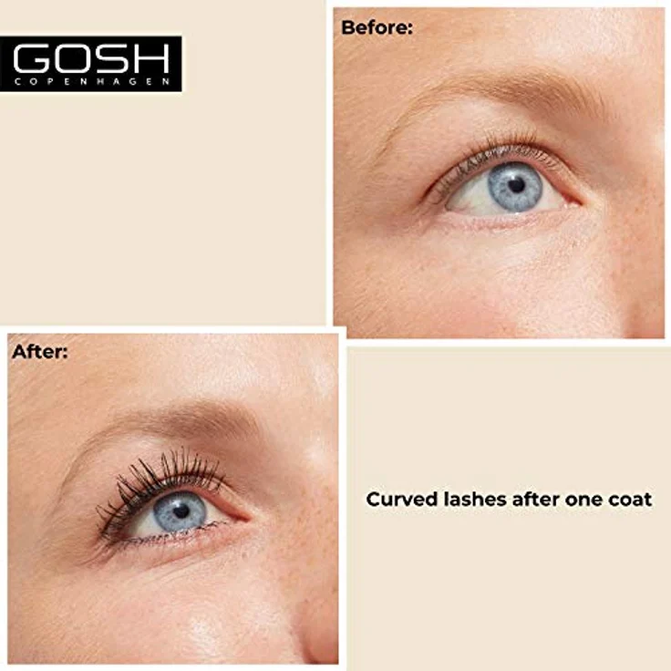 Catchy Eyes Wimperntusche Waterproof #001-Black 8 ml – Bild 4
