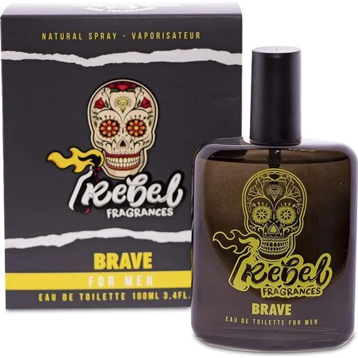 Rebel Brave Man Eau De Toilette, Herrenduft 100ml, rezeptfrei