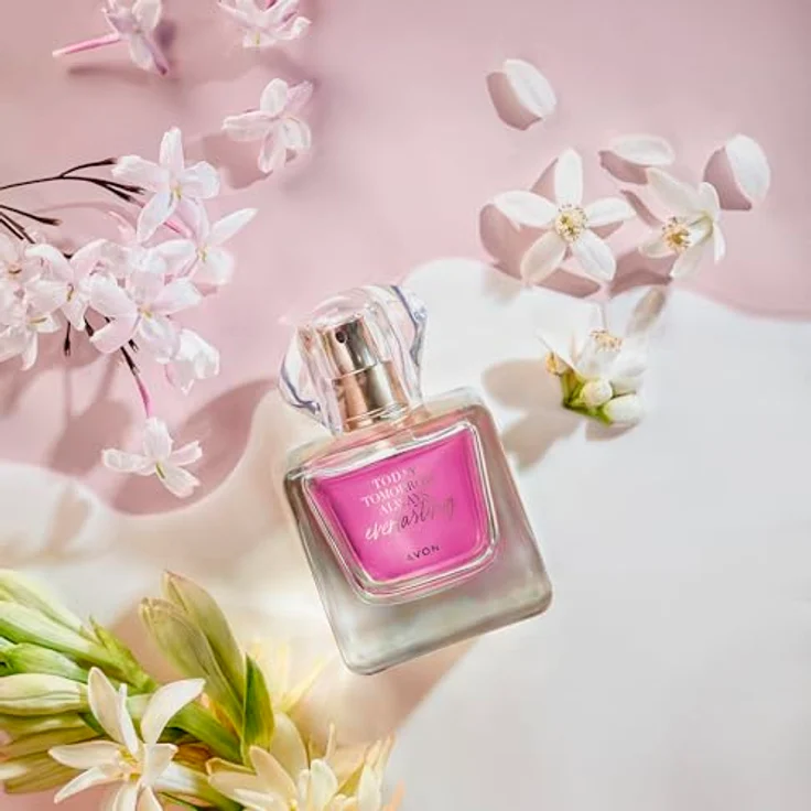 Avon TTA Everlasting Eau de Parfum Spray, langanhaltender Damenduft mit Mandelmilch, Neroli-Blüten und Moschus, tierversuchsfrei – Bild 2