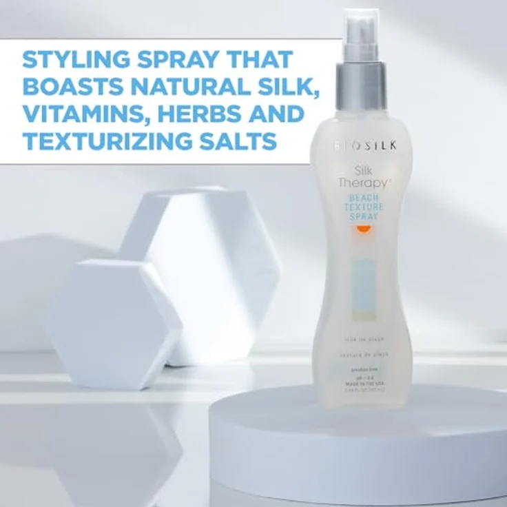 BioSilk Spray Silk Therapy Beach Texture Spray 167 ml – Bild 4