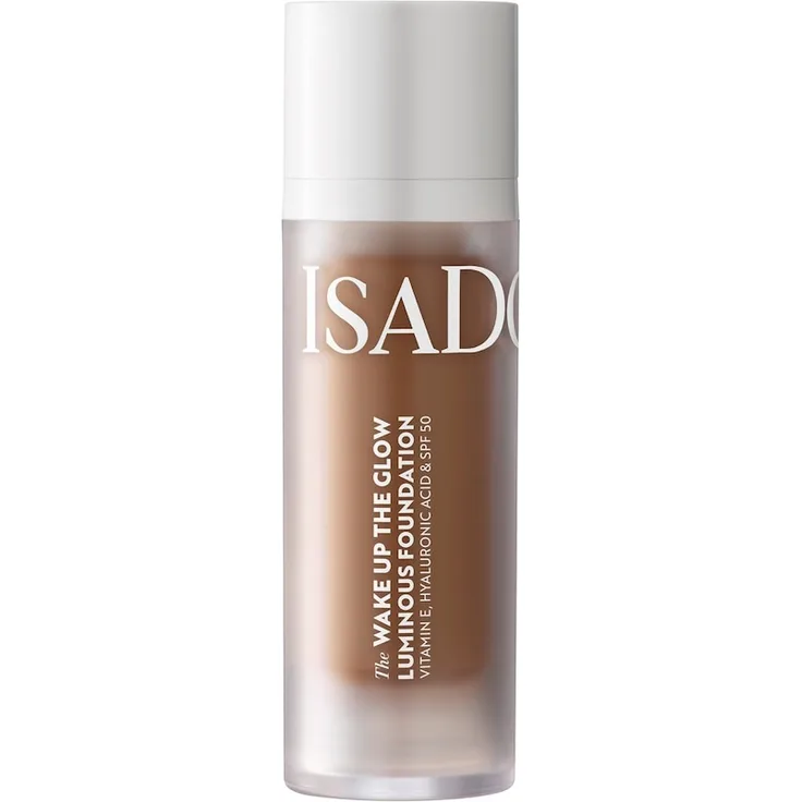 IsaDora The Wake up The Glow Luminous Foundation, 30 ml, Farbton 8N - NEUTRAL, für einen strahlenden Teint