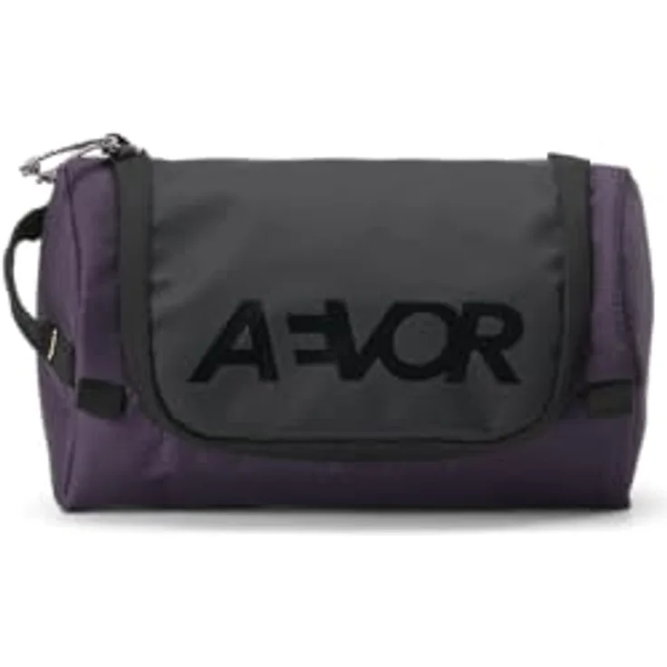 AEVOR Wash Pack, Kulturbeutel, Phantom Purple, 100% recyceltes Polyester, wasserabweisend, 3L, 26x14x13 cm