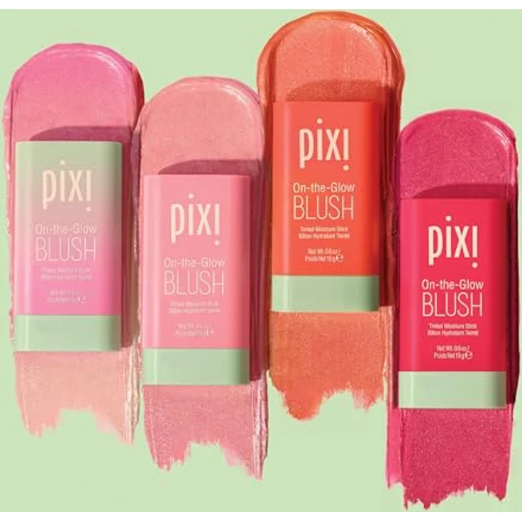 Pixi On The Glow Blush, feuchtigkeitsspendendes Rouge-Stick mit Ginseng und Aloe Vera, 19 g – Bild 5