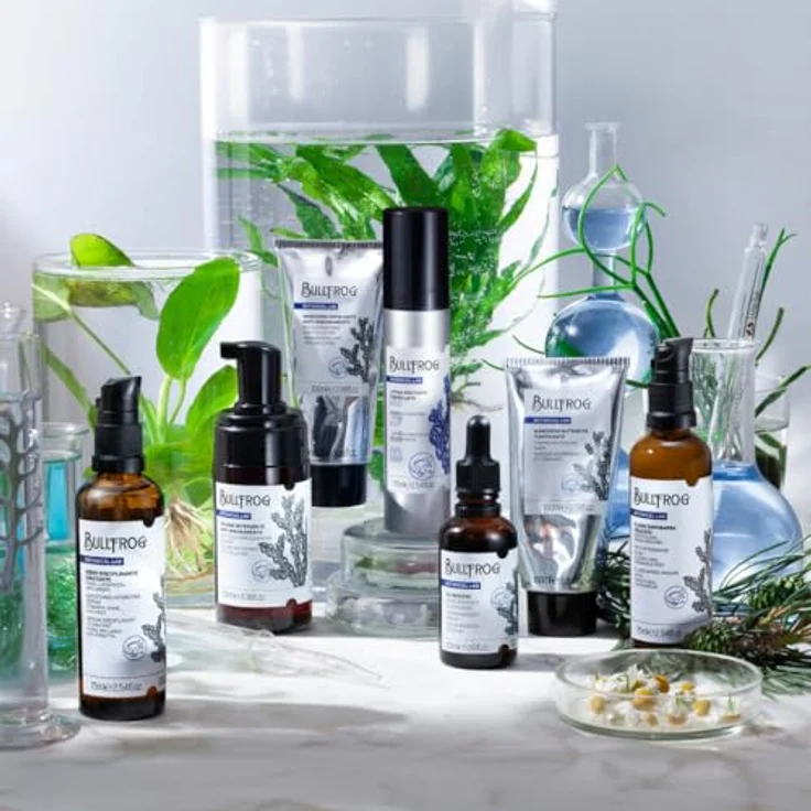 Bullfrog - Tonisierende und pflegende Maske: Regeneriert und spendet Feuchtigkeit, wirkt Trockenheit entgegen und verleiht Spannung, perfekt für trockene und dehydrierte Haut, 100 ml. – Bild 5