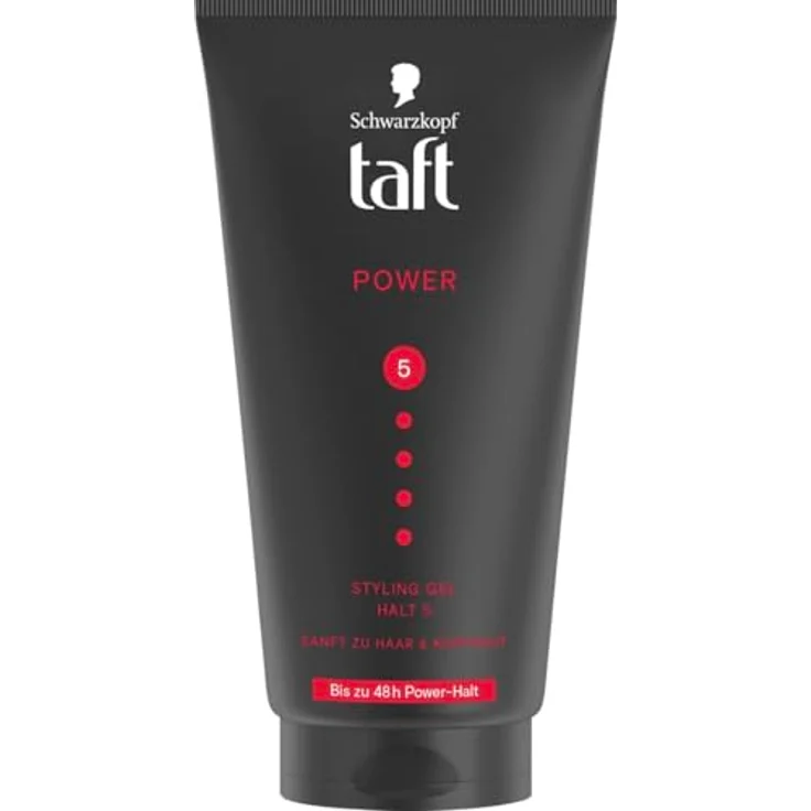 TAFT Haargel Power, 150 ml, 48 Stunden Halt, vegan, feuchtigkeits- und windbeständig – Bild 1