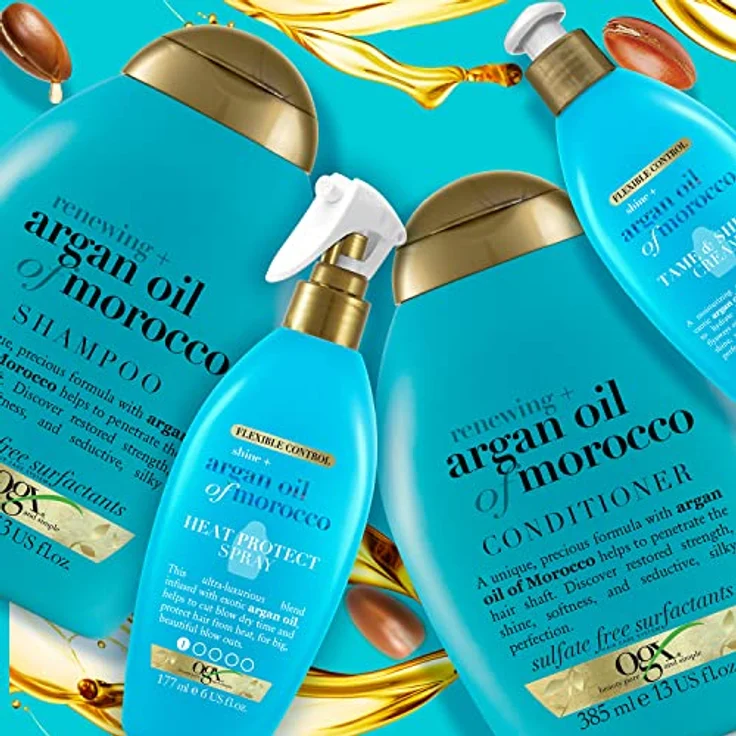 Ogx Argan Oil Of Morocco Heat Protect Spray Hitzeschutz 177 ml – Bild 3