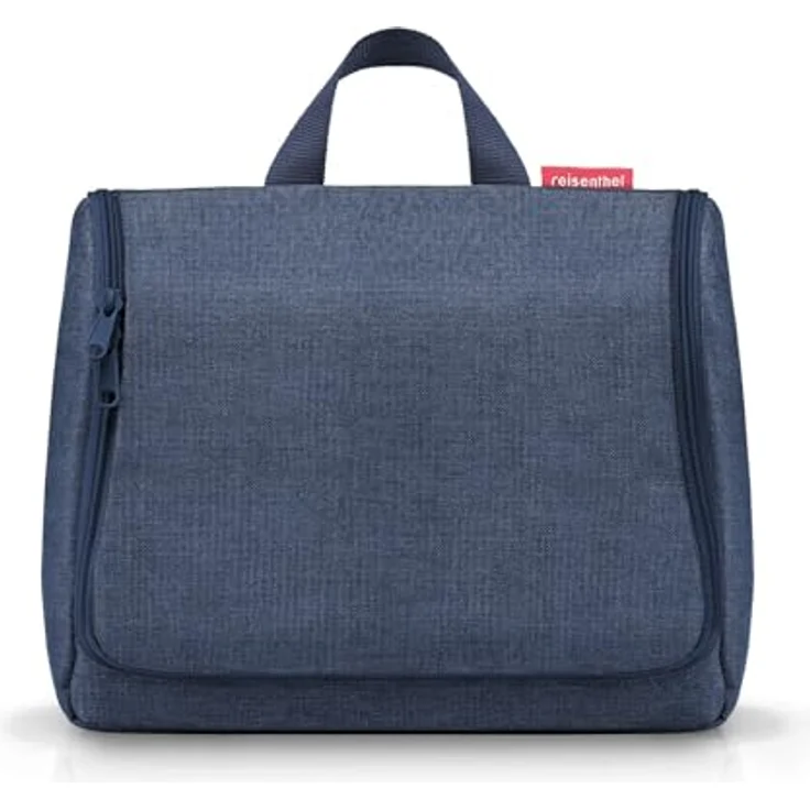 reisenthel Toiletbag XL, Kulturbeutel 28 cm, grau, 100% Polyester – Bild 2