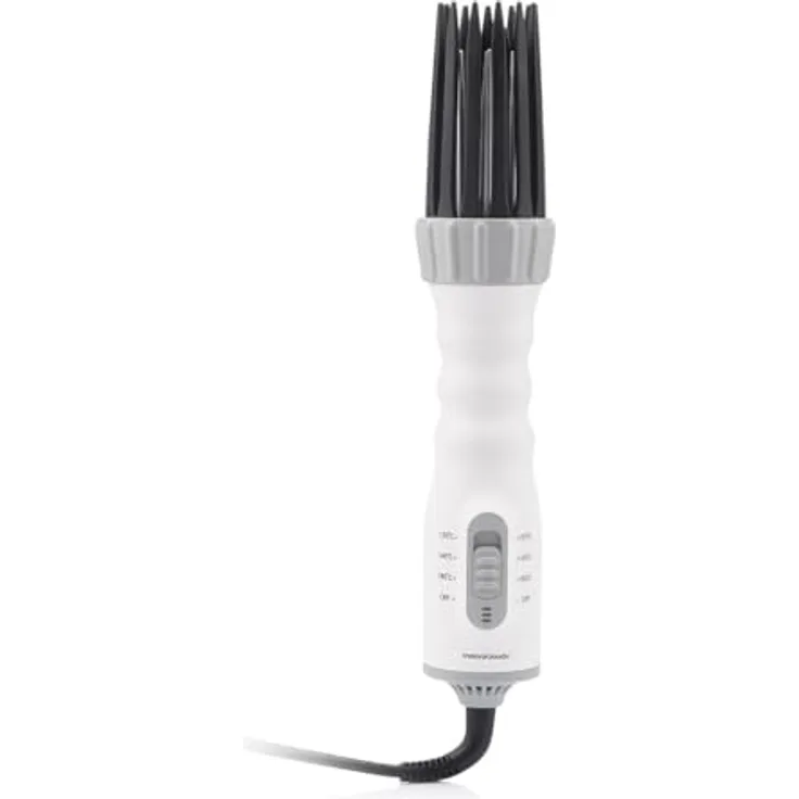 InnovaGoods Dryple, 3-in-1 Warmluftbürste, Haartrockner und Lockenstyler mit 550 W, für nasses und trockenes Haar, Volumen und Glanz