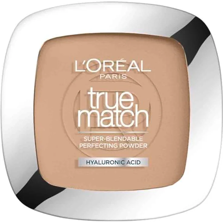 L'Oréal Paris True Match Puder, Mattierendes Kompaktpuder mit LSF 8, Farbe Nr. 5.D, inkl. Spiegel und Schwamm, 9 g – Bild 1