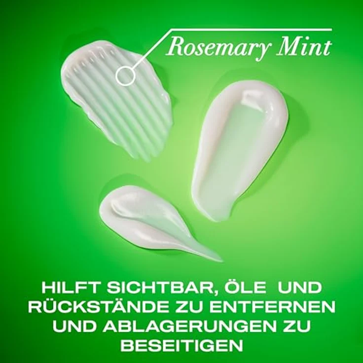 OGX Rosemary Mint Conditioner, klärende Haarspülung mit LipiPro Shield Technologie, für fettiges Haar, 385 ml – Bild 4