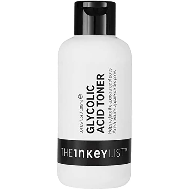 The INKEY List 10 % Glycolic Acid Toner hilft, das Erscheinungsbild der Poren zu reduzieren 100 ml