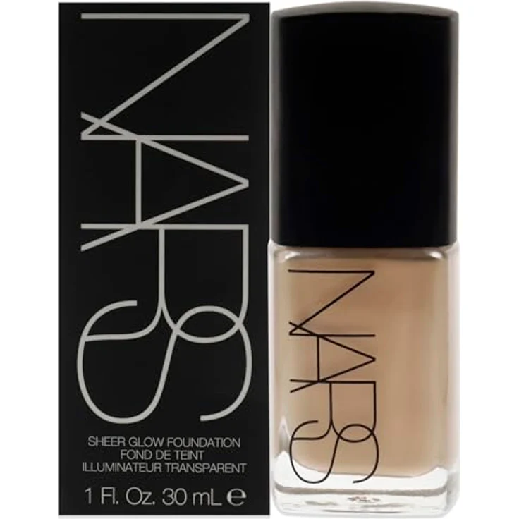 NARS Sheer Glow Foundation - Vallauris (Medium 1.5 - Medium w/ Pink Undertone) 30ml – Bild 1
