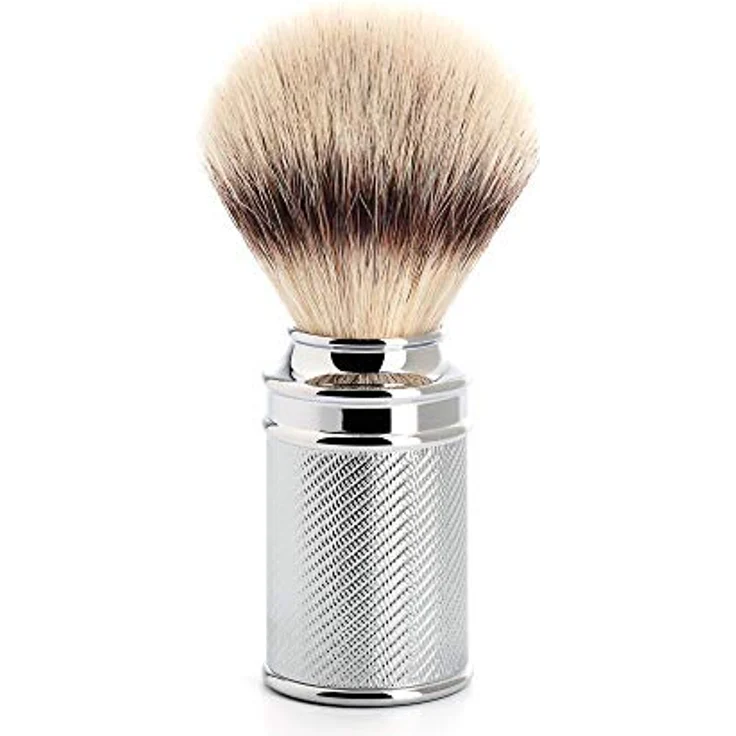 Mühle Traditional verchromtes Metall Silvertip Fibre Rasierset - Preisvergleich – Bild 3