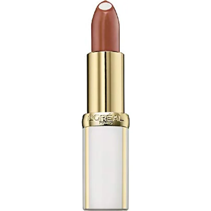 L'Oréal Paris Age Perfect Lippenstift in Nr. 639 glowing nude, intensive Pflege und Glanz, in schimmerndem apricot, 4,8 g