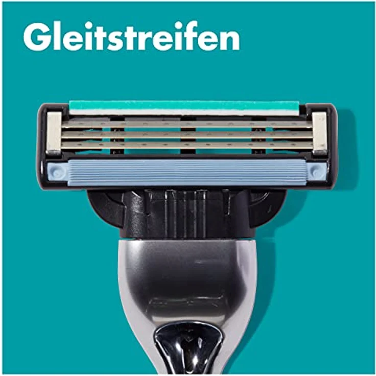 Gillette Mach3 Rasierklingen für Männer, 8 Ersatzklingen – Bild 3
