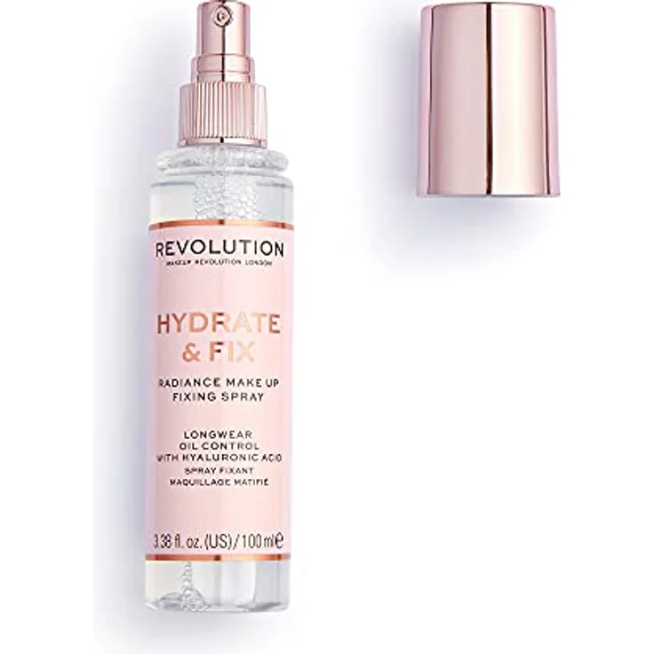 Revolution Hydrate & Fix Fixing Spray, Make-up Fixierpuder 100 ml für einen langanhaltenden Teint – Bild 2