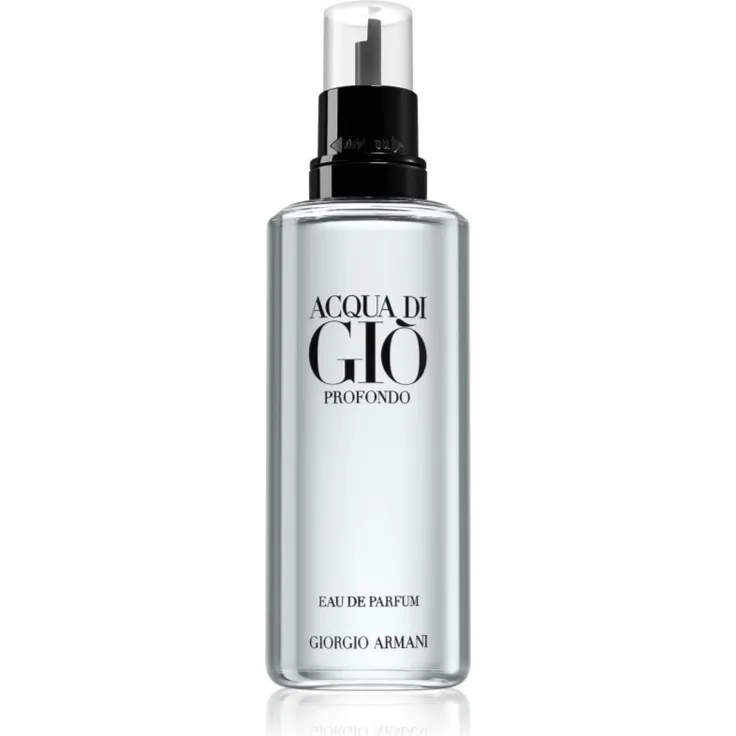Armani Acqua di Giò Profondo EDP Ersatzfüllung für Herren, 150 ml, intensiver Duft für selbstbewusste Männer