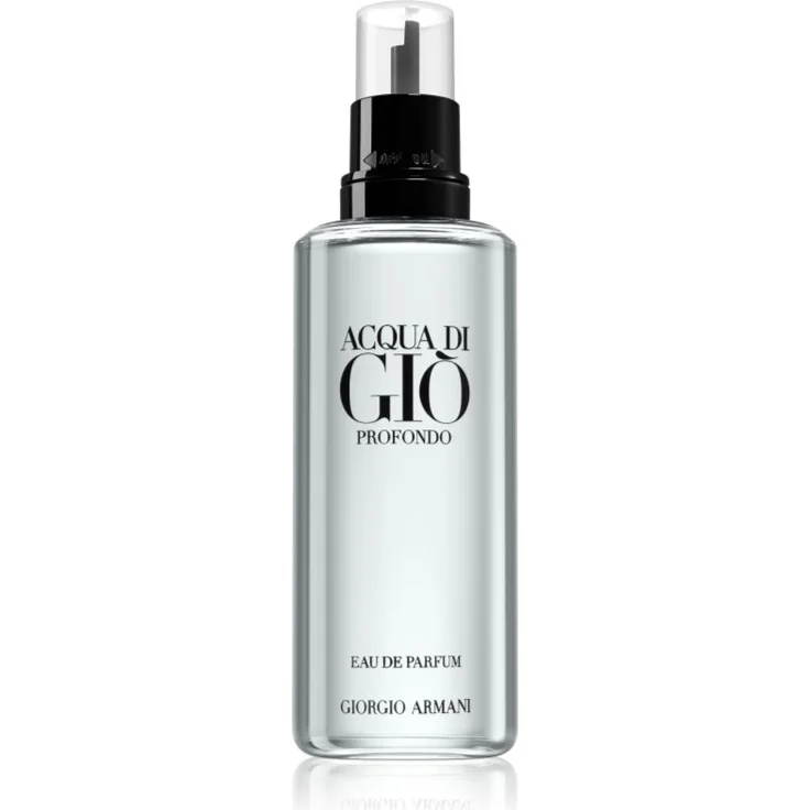 Armani Acqua di Giò Profondo EDP Ersatzfüllung für Herren, 150 ml, intensiver Duft für selbstbewusste Männer