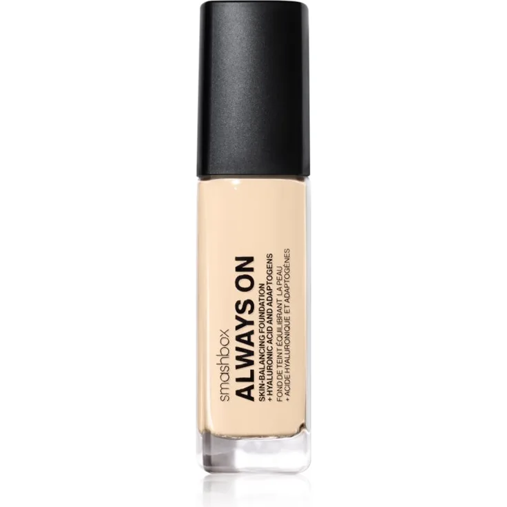 Smashbox Always On Skin Balancing Foundation, langanhaltende Make-up Foundation mit Neutralunterton, Farbton F10N - LEVEL-ONE FAIR, 30 ml