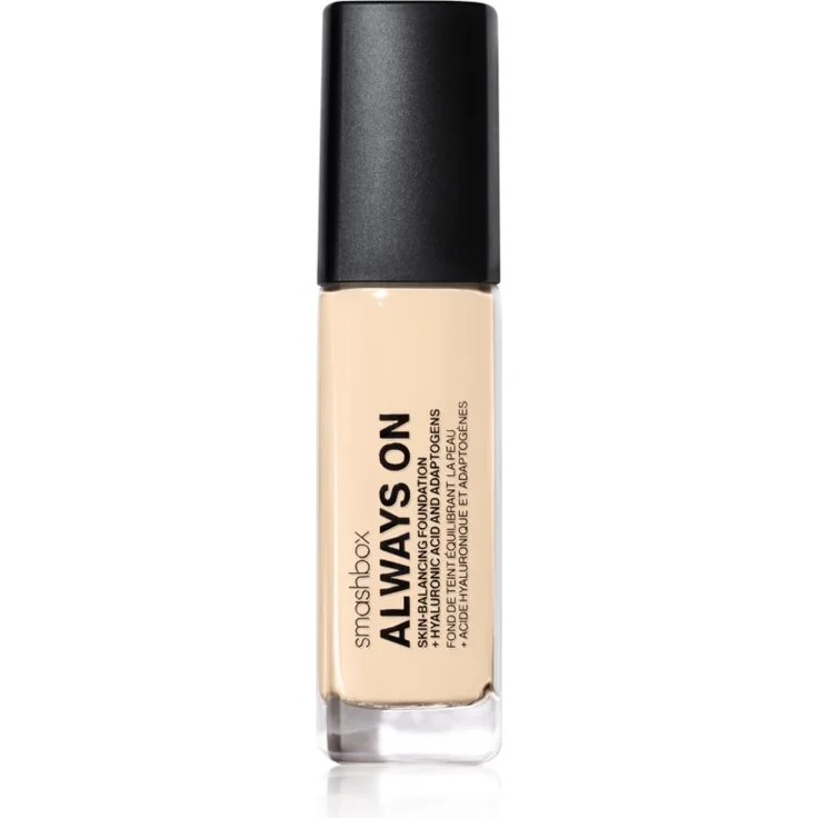 Smashbox Always On Skin Balancing Foundation, langanhaltende Make-up Foundation mit Neutralunterton, Farbton F10N - LEVEL-ONE FAIR, 30 ml