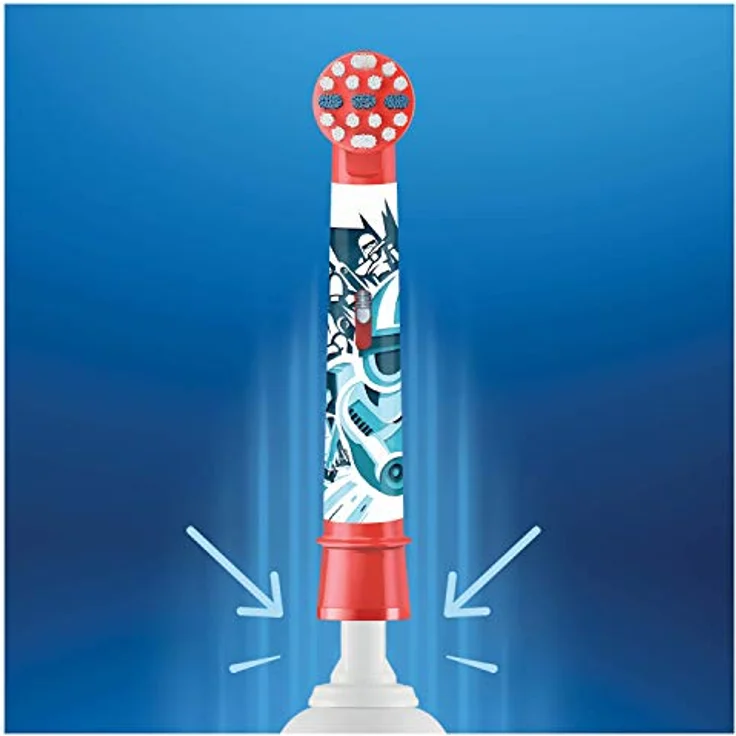 Oral-B Aufsteckbürsten für Kids Star Wars, 3-teiliges Set mit extra weichen Borsten und rundem Bürstenkopf für optimale Zahnreinigung – Bild 3
