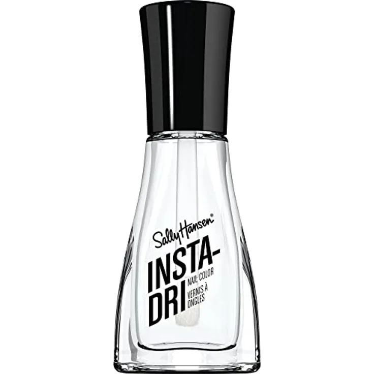 Sally Hansen Insta Dri Nagellack Clearly Quick, 9.17 ml - Schnell trocknender 3-in-1 Nagellack in transparent