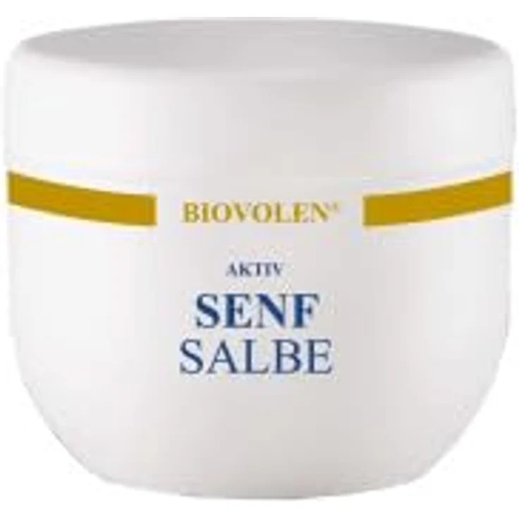 Evertz Pharma GmbH BIOVOLEN Aktiv Senfsalbe 200 ml, mit PZN-18117702, freiverkäuflich
