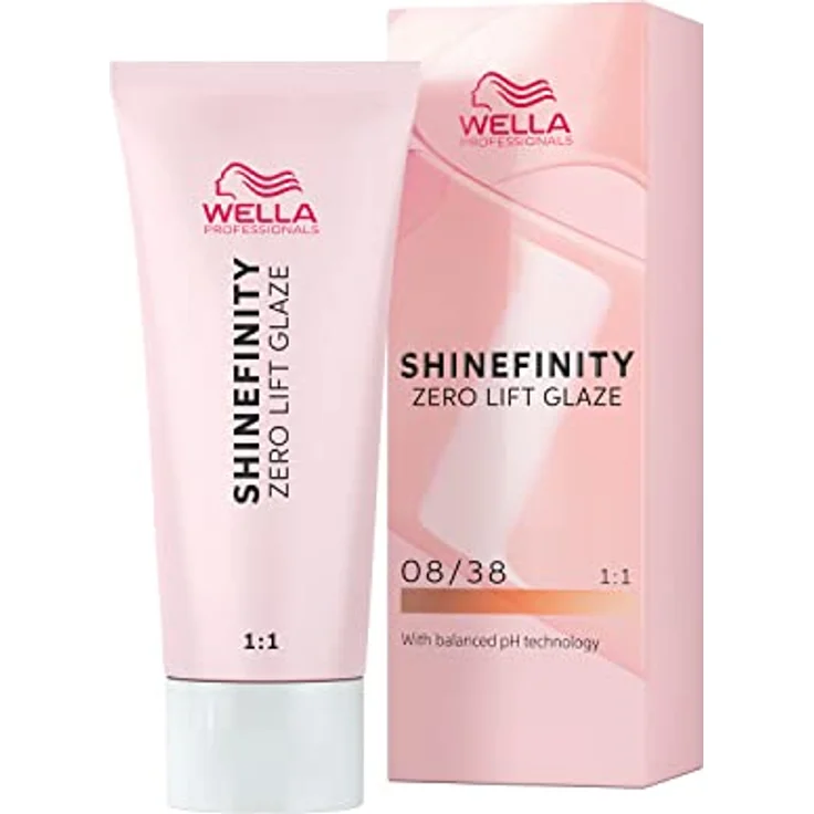 Wella Professional Shinefinity 08/38 60ml shade Honey Latte – Bild 1