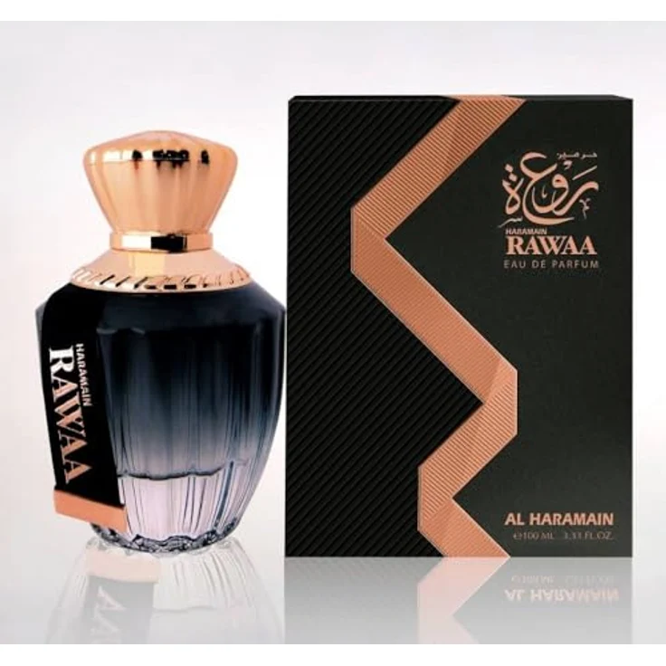 Al Haramain Rawaa Eau de Parfum, orientalischer arabischer Duft, langanhaltend, luxuriös, 100 ml – Bild 4