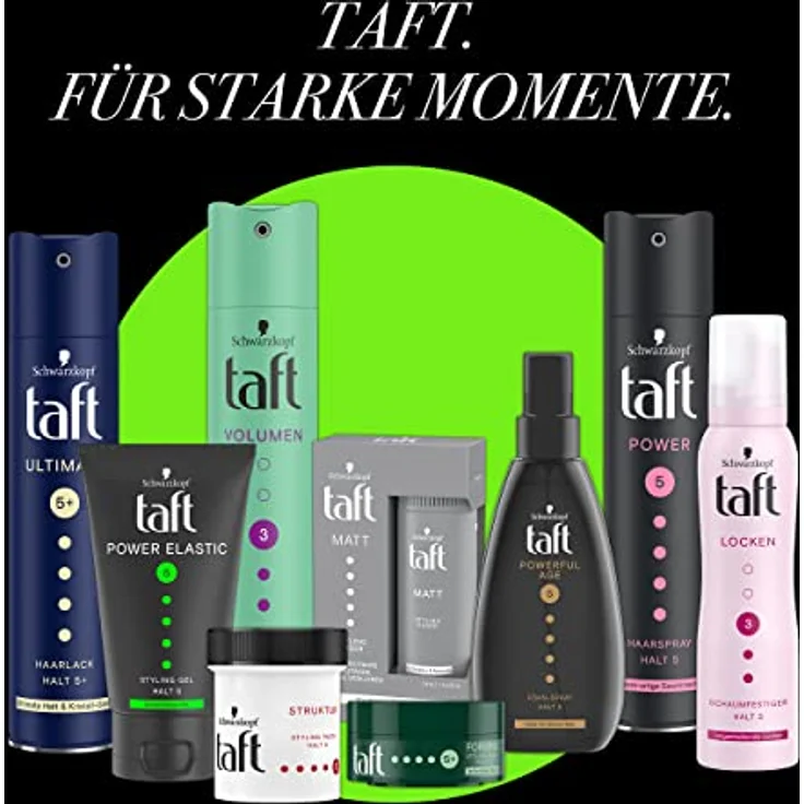 Henkel AG & Co. KGaA Taft Haargel Power Elastic Styling Gel Halt 5 für festen Halt 150 ml – Bild 4
