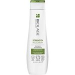 Biolage Professional Shampoo für geschädigtes Haar, Geschmeidigkeit & Glanz, Bewahrt die Faserintegrität, Vegan, Strength Recovery Shampoo, 250 ml