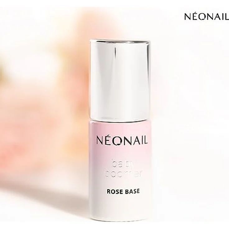 NEONAIL Base Coat Baby Boomer Rose, Nagellack für Damen 7,2 ml, halbtransparente Deckkraft, perfekte Basis für French- und Babyboomer-Maniküre – Bild 2