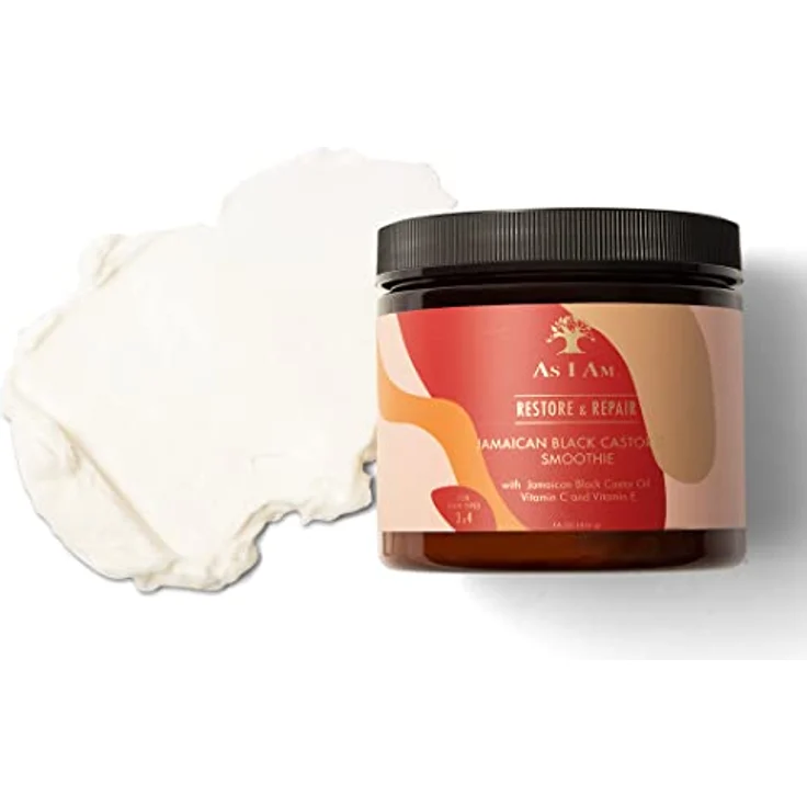 As I Am JBCO Smoothie, 16 oz Haarkur mit Vitamin C, E & Ceramiden für alle Haartypen – Bild 3