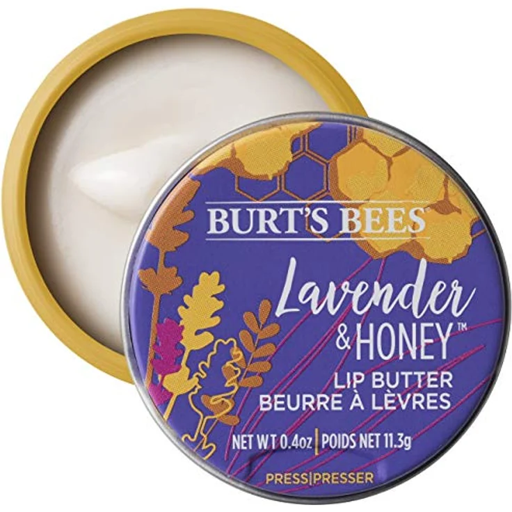 Burt's Bees Pflanzenzauber - Lavendel & Honig- Lippenbutter 11,3 g, für gepflegte Lippen – Bild 2