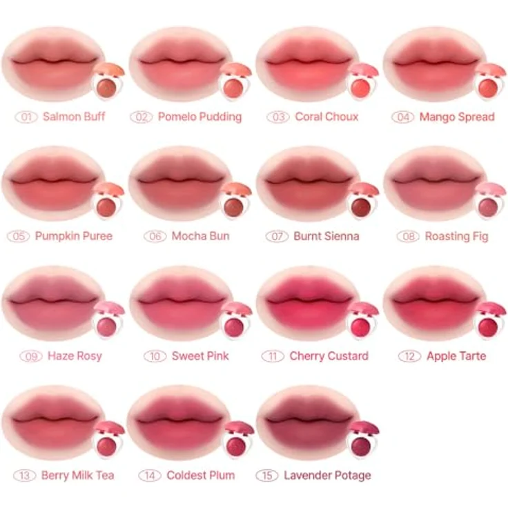 Dasique Souffle Color Pot, multifunktionelles Make-up für Gesicht und Lippen, Farbton 12 Apple Tarte, 6.5 g – Bild 3