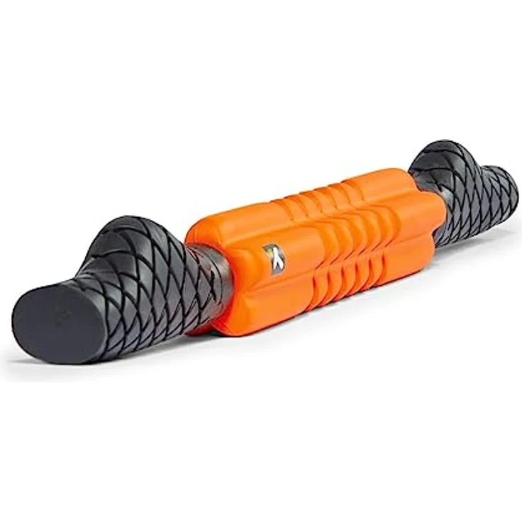 Trigger Point Grid STK Foam Roller, Massagegerät mit 3D Oberflächenstruktur und AcuGRIP, 54cm, schwarz – Bild 2