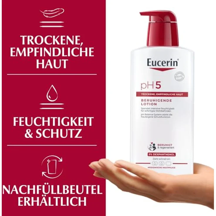Eucerin Ph5 Lotion Empfindliche Haut M.Pumpe 400 ml  – Bild 4