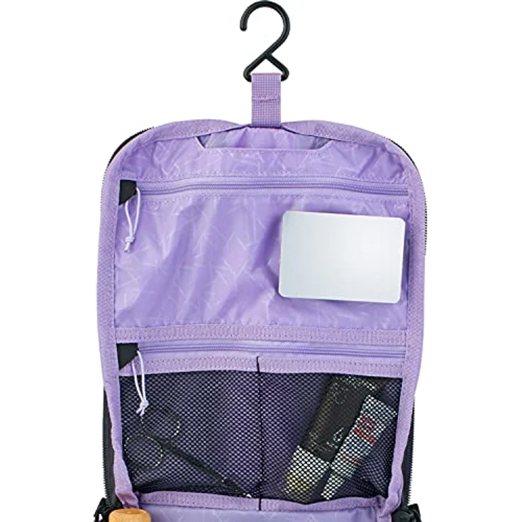 Evoc Wash Pouch Necessaire, Mehrfarbig, Kulturbeutel mit 2.50 l Volumen und Spiegel, zum Aufhängen – Bild 6